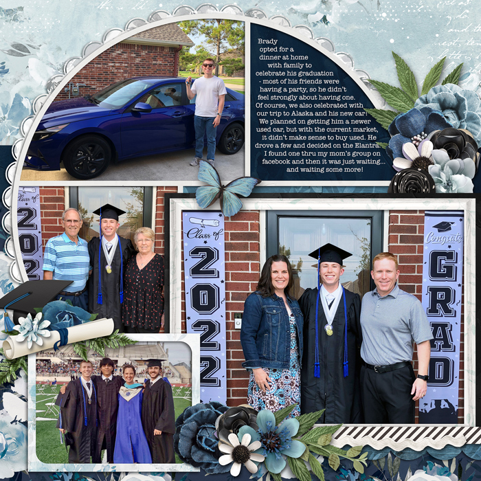 Graduation, left