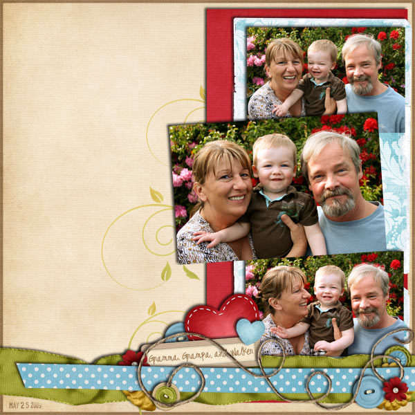 Gramma, Grampa, and Walker