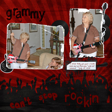 Grammy Can't Stop Rockin