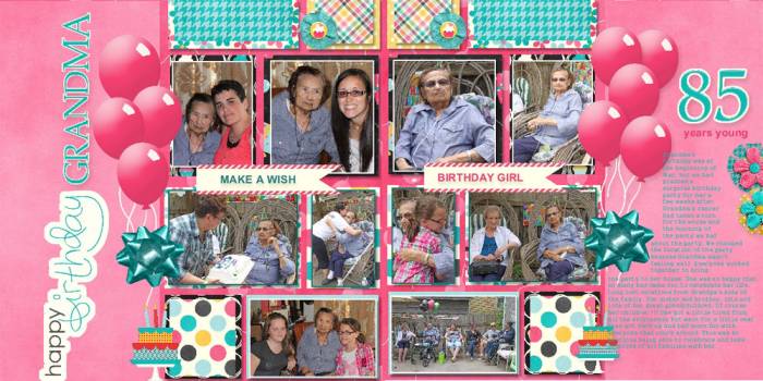 Grandma's 85th Birthday