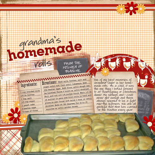 Grandma's Homemade Rolls