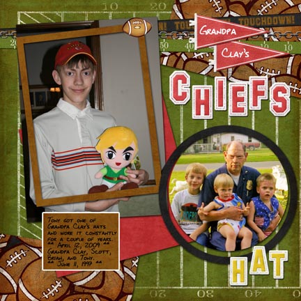 Grandpa Clay's Chiefs Hat