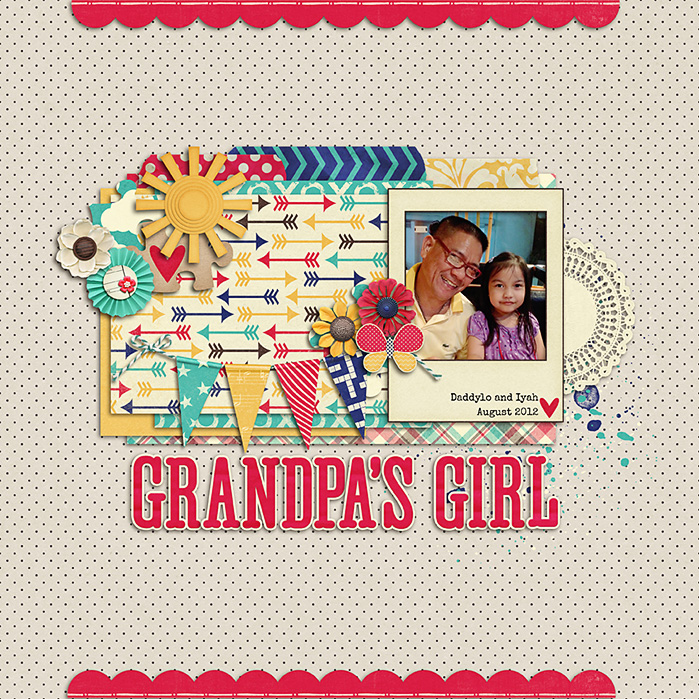 Grandpa's girl