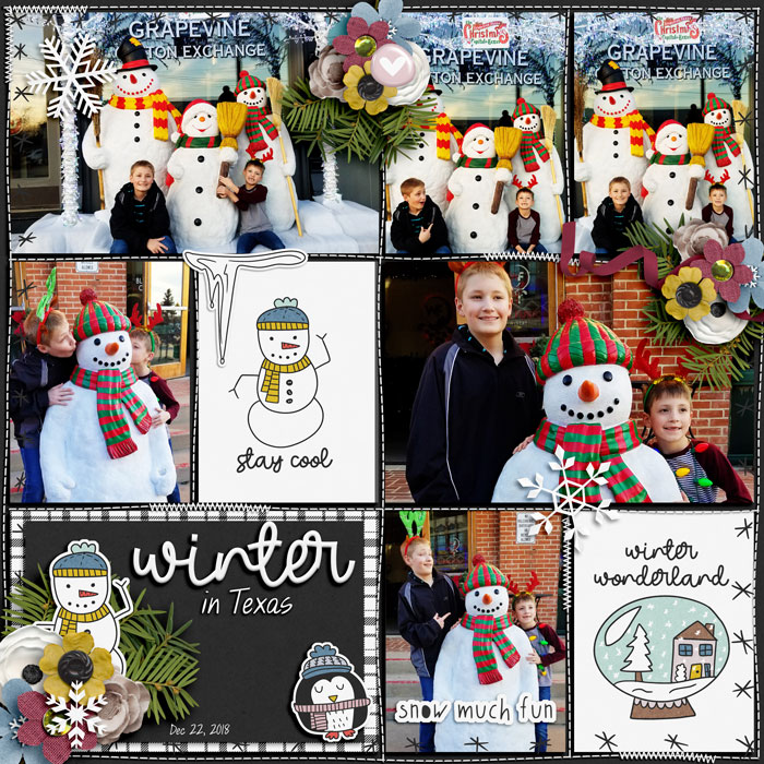 Grapevine Snowmen 18