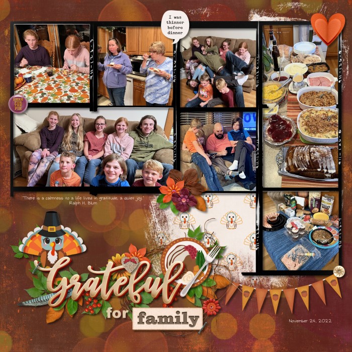 Grateful for family