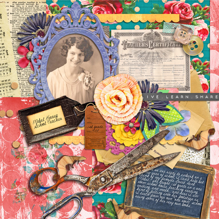 Great Aunt Mabel, The Teacher