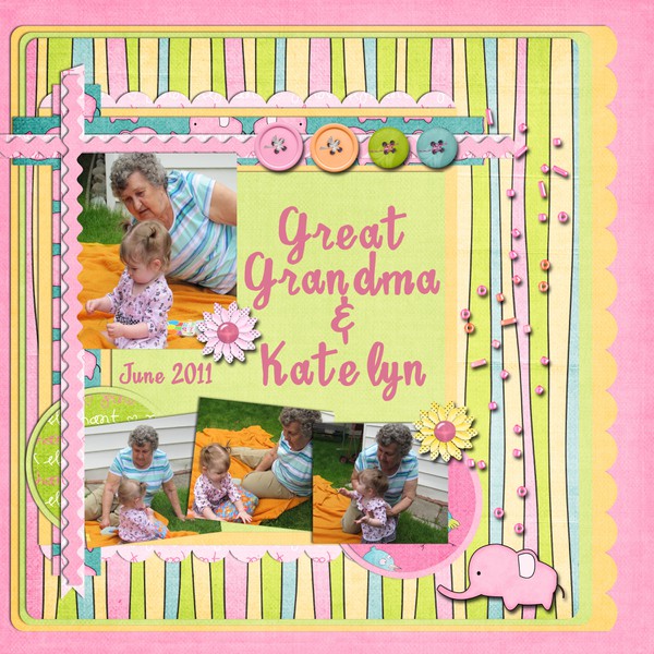 Great Grandma and Katelyn