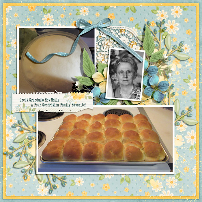 GREAT GRANDMA'S HOT ROLLS