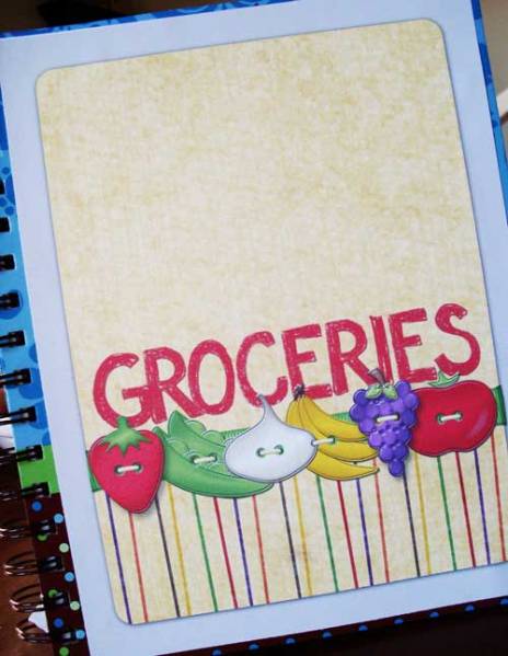 Grocery Notebook