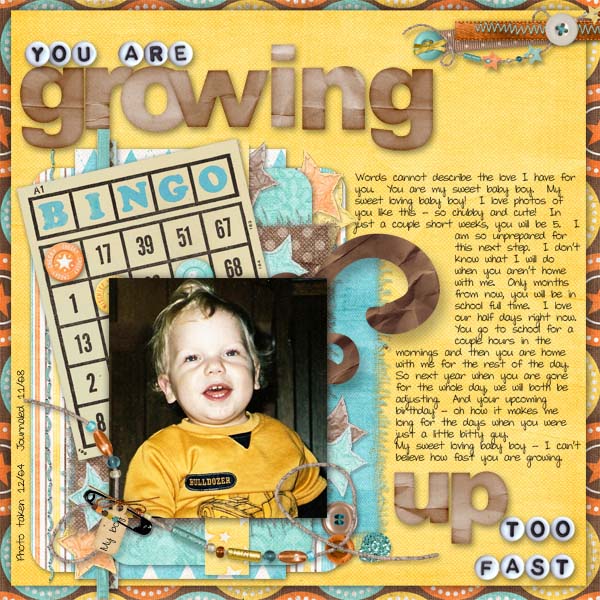 growing up