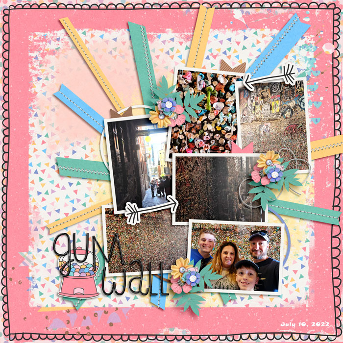 Gum Wall 0722