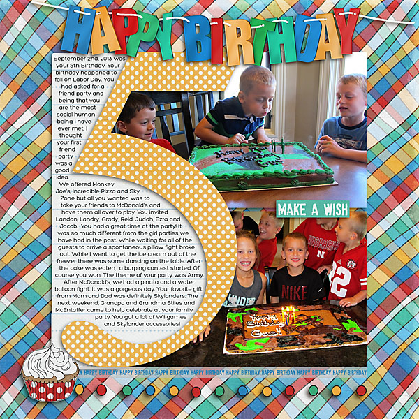 Gus's 5th Birthday