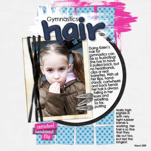 Gymnastics Hair