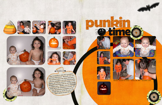 {h&a} punkin carving time 2007