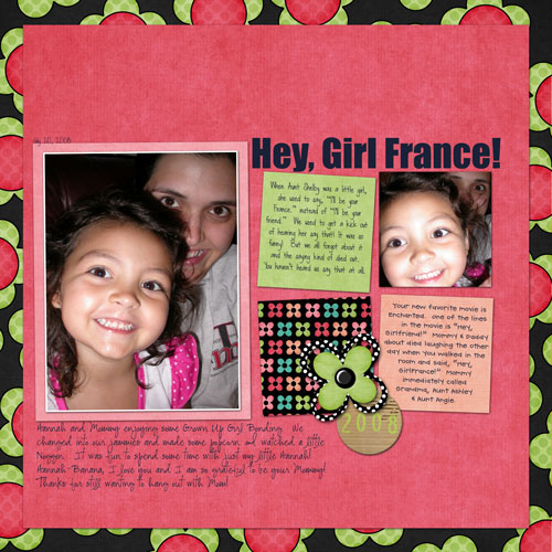 {h&m} hey girl france!
