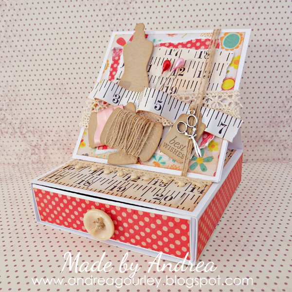 Haberdashery Drawer Card