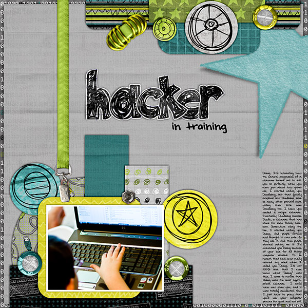 Hacker in Training-cookie decorating Feb 4, 2009