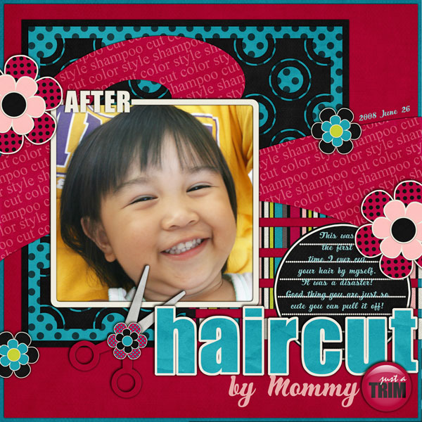 Haircut by Mommy