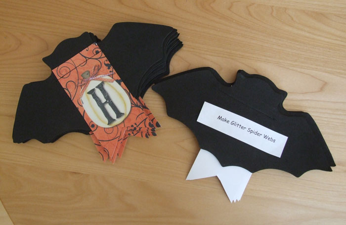 Halloween Countdown Bats