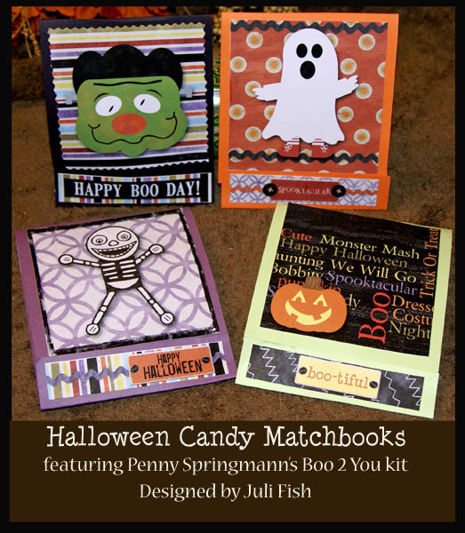 Halloween Hybrid Candy Matchbooks