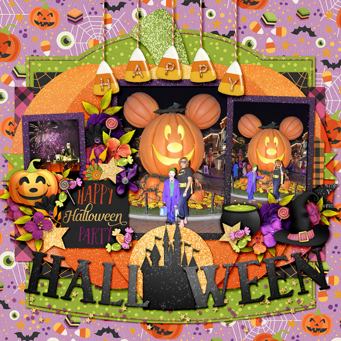 Halloween party left