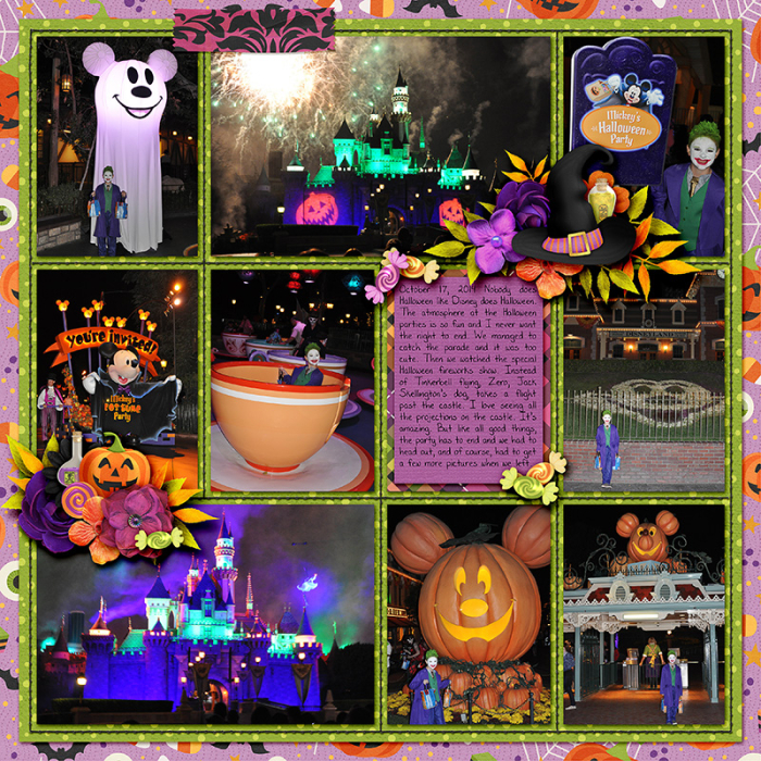 Halloween party right