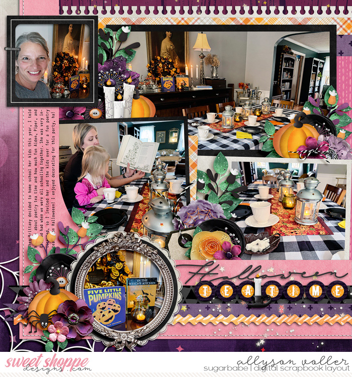 Halloween Teatime left