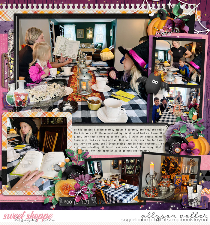 Halloween Teatime right