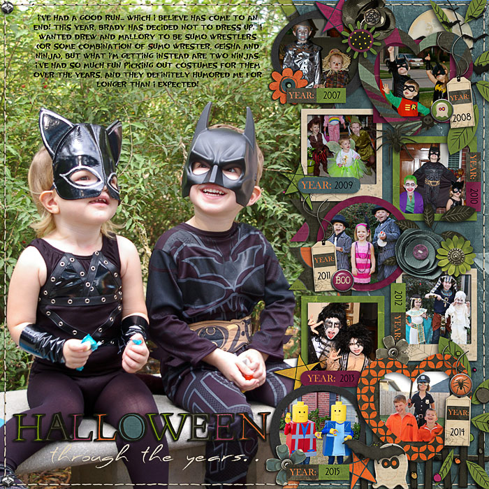Halloween through the years