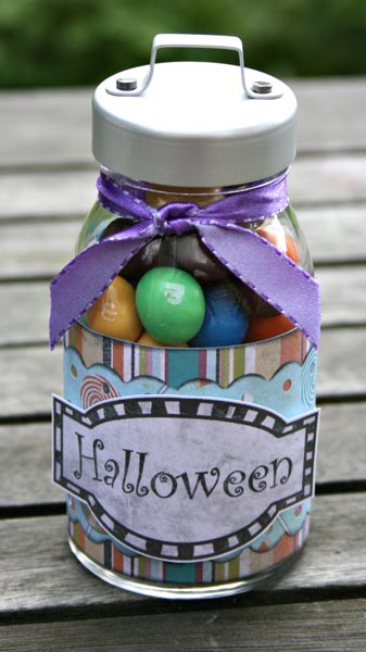 Halloween Treat Jar (hybrid)