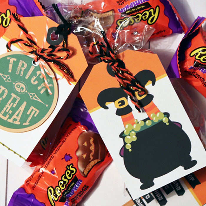 Halloween Treat Tags