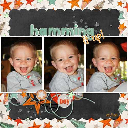 Hamming it up!