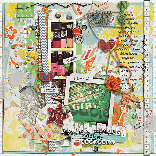 handmade clutter