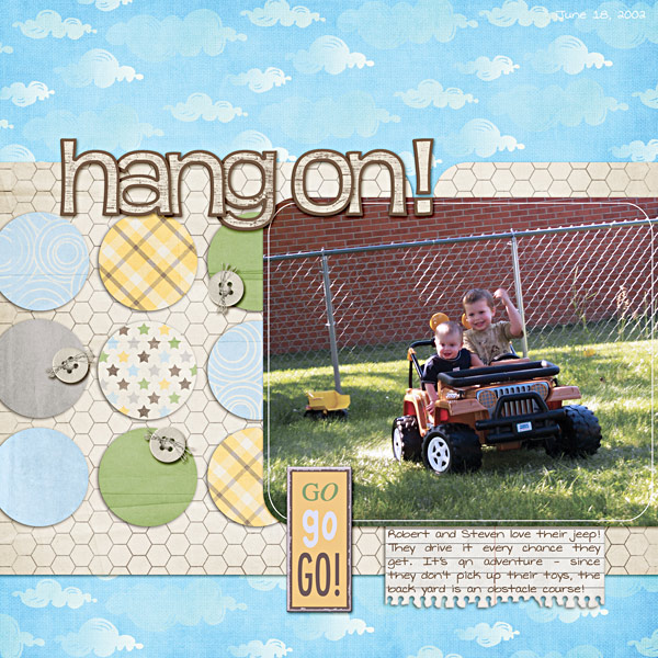 Hang on!