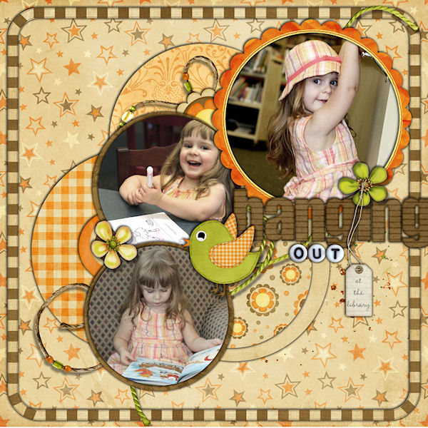 Hanging out at the library