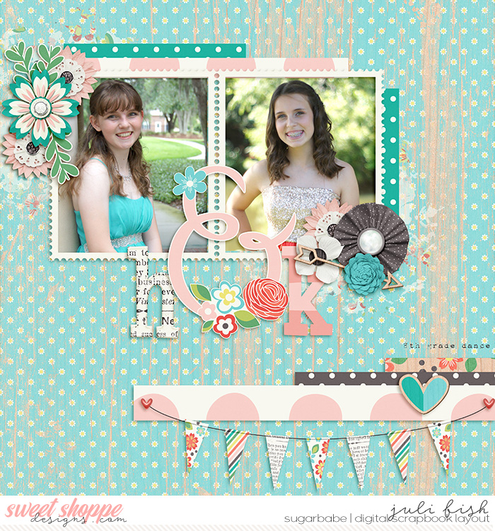 Hannah and Katie 8th Grade Dances
