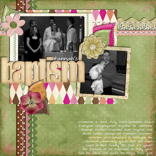Hannah's Baptism