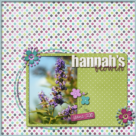 Hannah's Flower