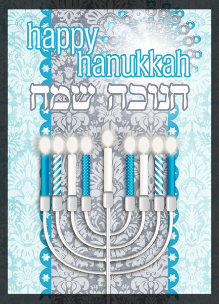 Hanukkah card