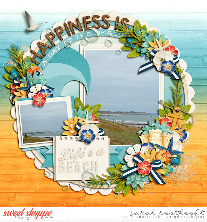 Happiness is a day at the beach