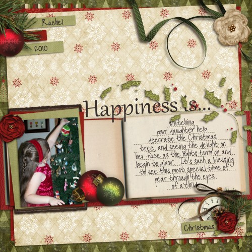 Happiness is....Christmas through the eyes of a child