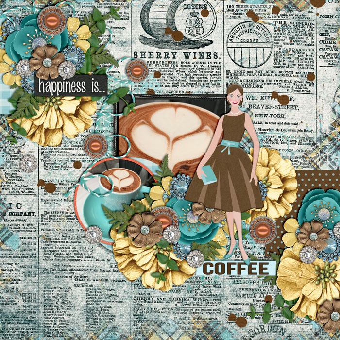 Happiness is Coffee