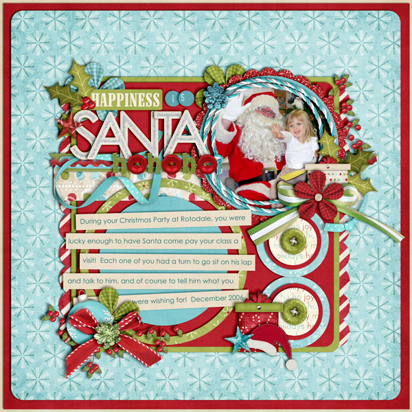 Happiness is Santa
