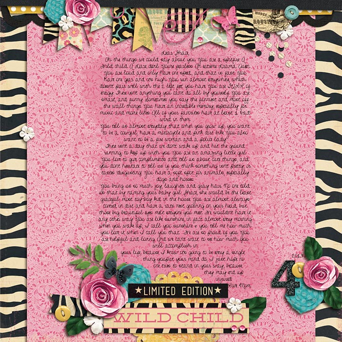Happy 4th Birthday Letter