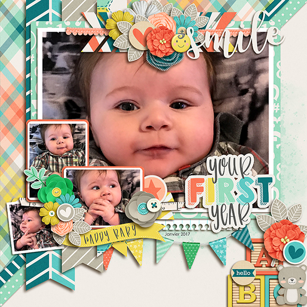 Happy baby