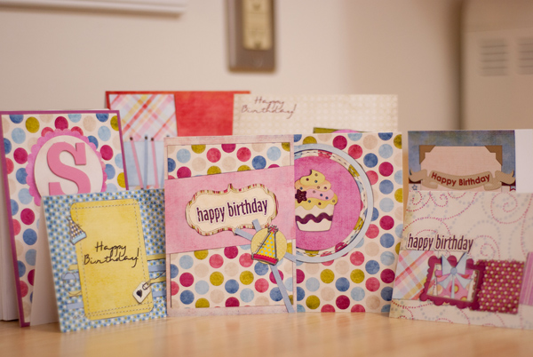 Happy Birthday Card and Notepad Set