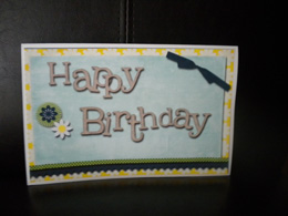 Happy Birthday Card with Gift Card Holder
