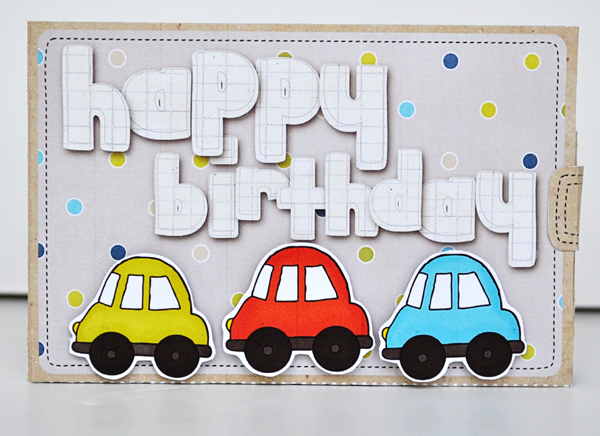 Happy Birthday gift card holder