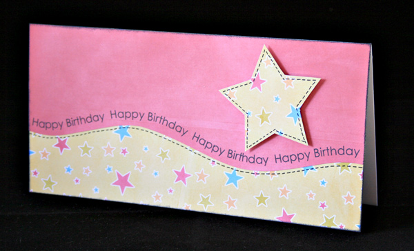 Happy Birthday (Hybrid Card)