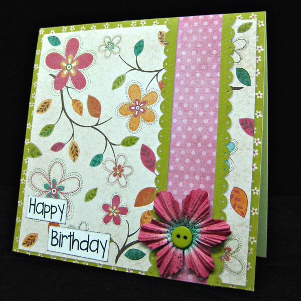 Happy Birthday (hybrid card)